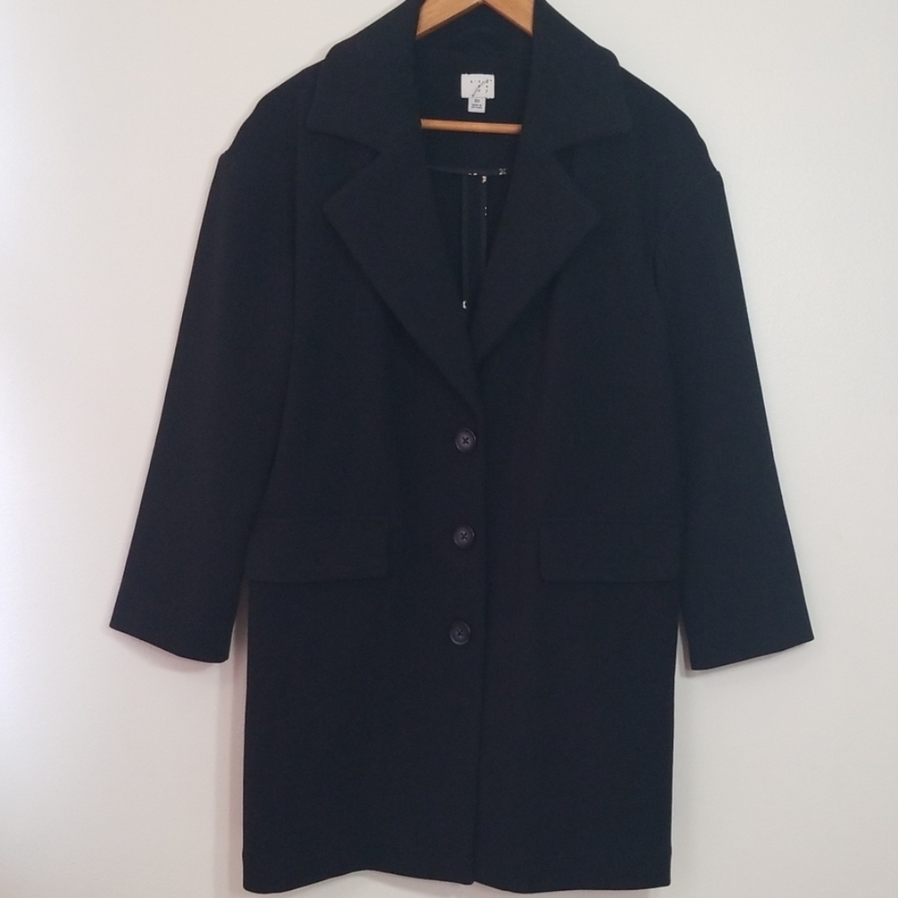 Black Pea coat / Size XS